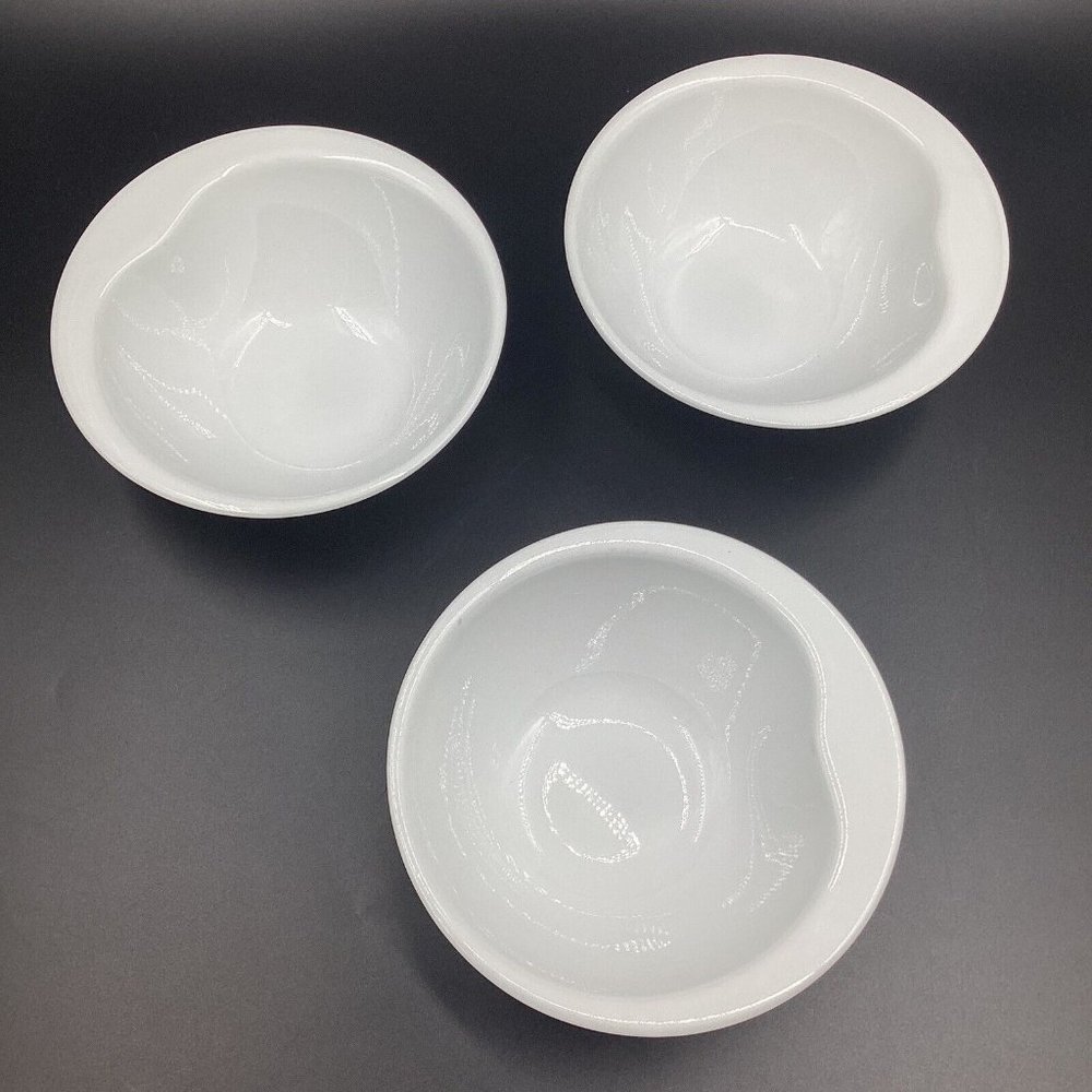 Corelle Set of 3 Classic Winter Frost White Soup Cereal Bowl 18oz Retired Design